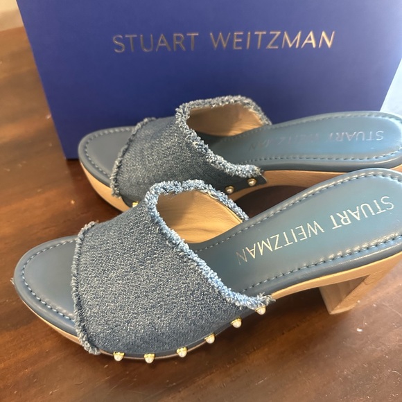 Denim clogs/sandals . - Picture 5 of 7